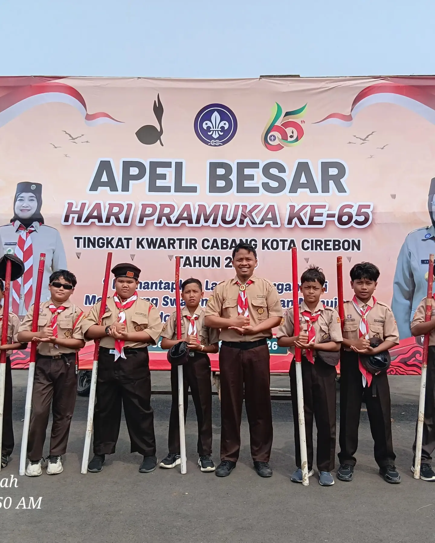Apel HUT Pramuka ke-65 Kota Cirebon — foto 3