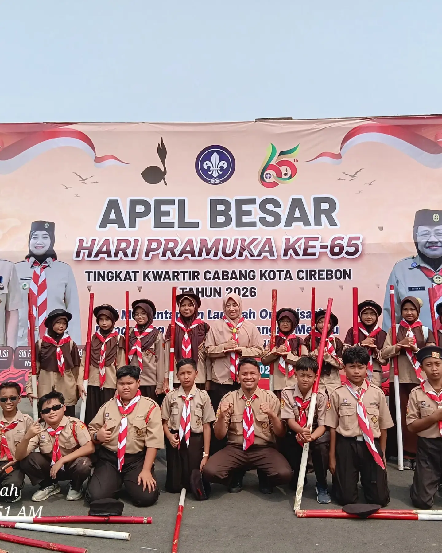 Apel HUT Pramuka ke-65 Kota Cirebon — foto 4